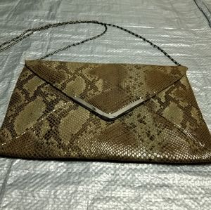 🍭Attitude(Jay Manuel) camo clutch bag with detachable chain